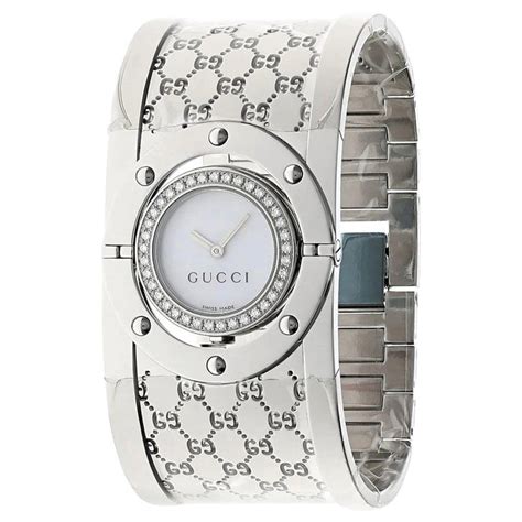 gucci used ladies watch value|gucci ladies watch with diamonds.